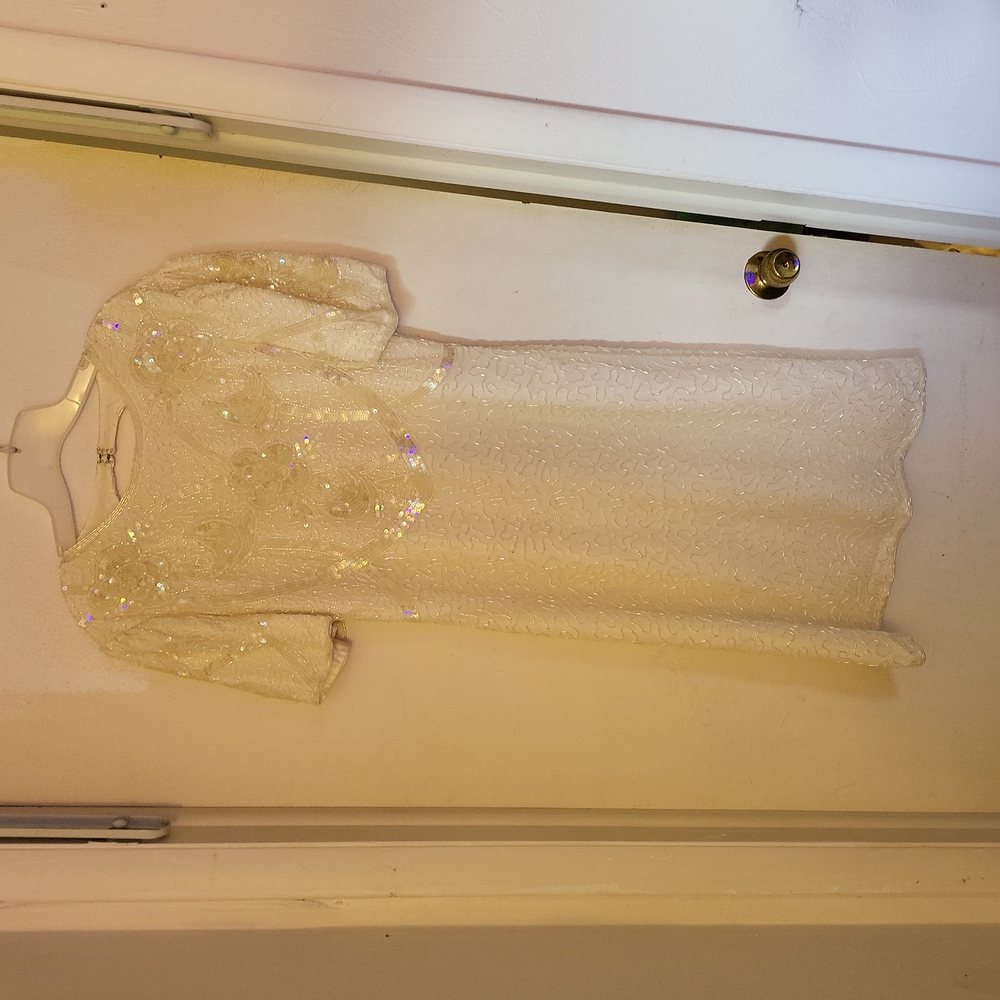 VINTAGE Silky Nites by Cherish evening dress.